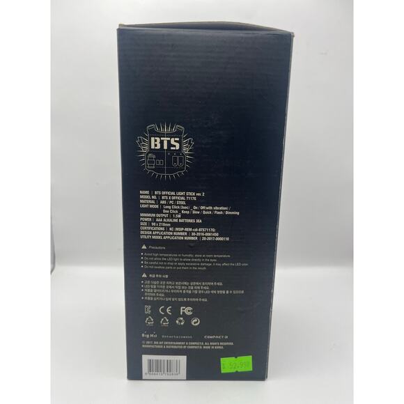 BTS Official Light Stick Ver.2 Army Bomb A.R.M.Y Bomb 7117G - USED - Picture 3 of 6